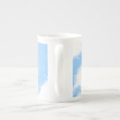 Bluebird-Motivation Porzellantasse (Rückseite)