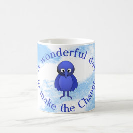 Bluebird Motivation Tasse
