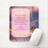 Bluebird nur für heute Inspiration Mousepad (Mit Mouse)