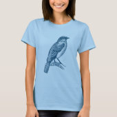 Bluebird - Ocean Blue T-Shirt (Vorderseite)