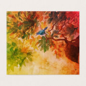 Bluebird of Happiness Card (Außenseite Aufgefaltet)