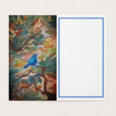 Bluebird of Happiness Card (Innenseite Aufgefaltet)