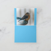 Bluebird of Happiness Card Karte (Innenseite)
