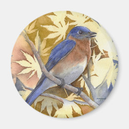 Bluebird of Happiness Magnet