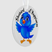 Bluebird of Happiness Ornament (Vorderseite)