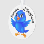 Bluebird of Happiness Ornament (Vorderseite)