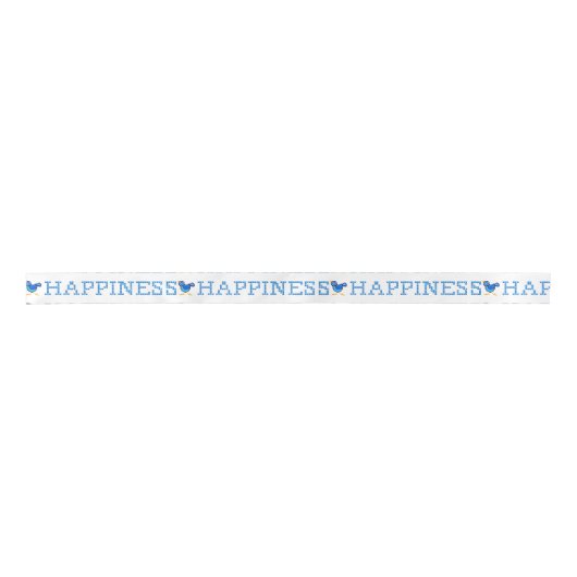 Bluebird of Happiness Ribbon Satinband (Vorderseite)