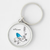 Bluebird of Happiness Schlüsselanhänger (Vorne)