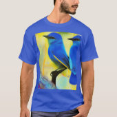 Bluebird of Happiness T - Shirt (Vorderseite)