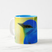 Bluebird of Happiness Tasse (Vorderseite Links)