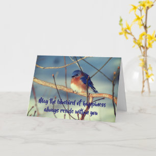 Bluebird of Happy Inspiration Card Karte
