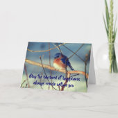 Bluebird of Happy Inspiration Card Karte (Vorderseite)