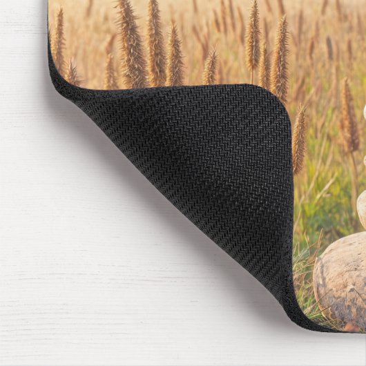 Bluebird on Field Cairn Mousepad (Ecke)
