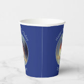 Bluebird Personalisiert Happy Birthday Pappbecher (Rechts)