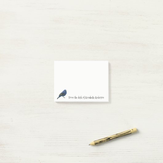 Bluebird personalize post-it notes post-it klebezettel (Auf Schreibtisch)