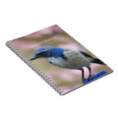 Bluebird Pink Floral (my photography) Notizblock (Rechte Seite)