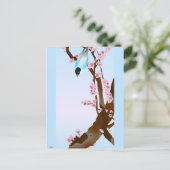 Bluebird - Postcard Postkarte (Stehend Vorderseite)
