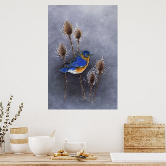 Bluebird Poster Print (Küche)