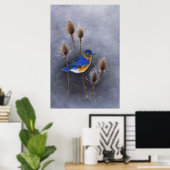 Bluebird Poster Print (Heimbüro)