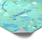 Bluebird-Print Poster (Ecke)