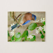 Bluebird-Puzzle "Early bird get the wurm" Puzzle (Horizontal)