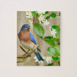 Bluebird-Puzzle "Early bird get the wurm" Puzzle