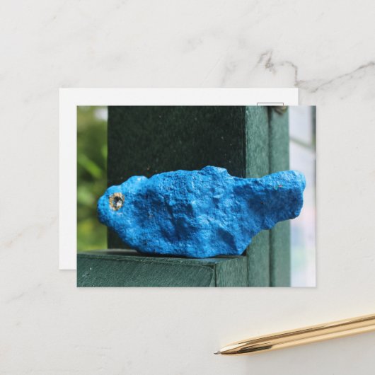 Bluebird Rock Postkarte (Vorderseite/Rückseite Beispiel)