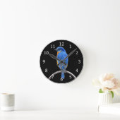 Bluebird Runde Wanduhr (Zuhause)