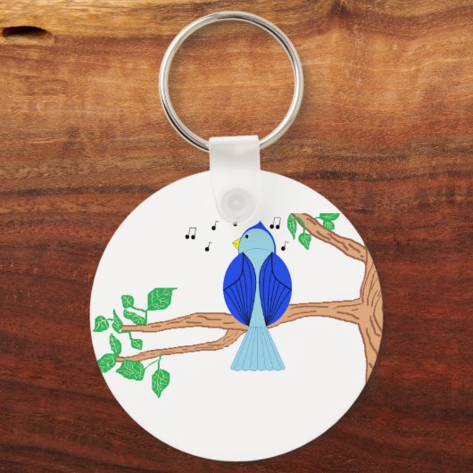 Bluebird Schlüsselanhänger (Vorderseite)