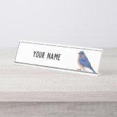 Bluebird Schreibtischnamensplakette (Vorderseite )