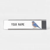 Bluebird Schreibtischnamensplakette (Vorderseite )
