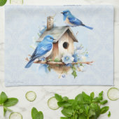 Bluebird Scripture Handtuch Birdhouse Ecclesiastes (Gefaltet)