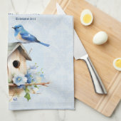 Bluebird Scripture Handtuch Birdhouse Ecclesiastes (Viertel Falte)