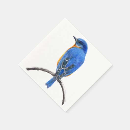 Bluebird Serviette (Ecke)