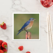 Bluebird Serviette (Beispiel)