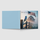 Bluebird Singen und American Flag Memorial Servic Gästebuch (Voll)