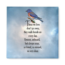 Bluebird "so Loved" Gedicht