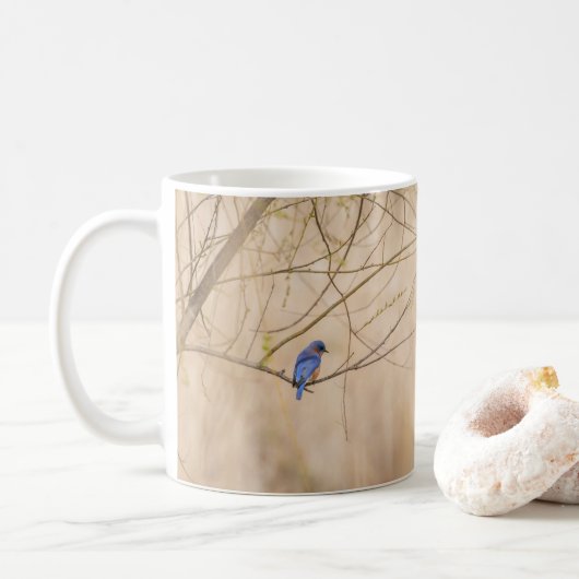 Bluebird Spring Kaffeetasse (Mit Donut)