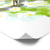 Bluebird Staat Bird of Missouri Poster (Ecke)