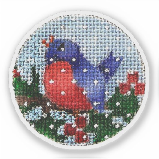 Bluebird-Sticker Aufkleber (Vorderseite)