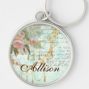 Bluebird und Tassels Schlüsselanhänger