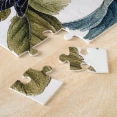 Bluebird unter blühenden Blume Puzzle (Seite)