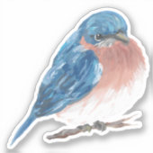 Bluebird Vinyl Sticker (Vorderseite)