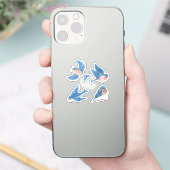 Bluebird Vinyl Stickers Aufkleber (Telefon)