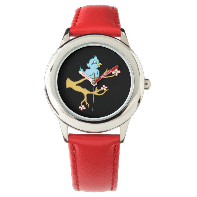 Bluebird Watch Armbanduhr (Vorderseite)