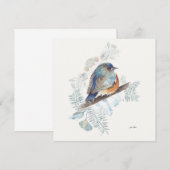 Bluebird Watercolor Art (Vorne/Hinten)