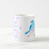 Bluebird Watercolor Scripture Tasse Psalm 107 (Mittel)