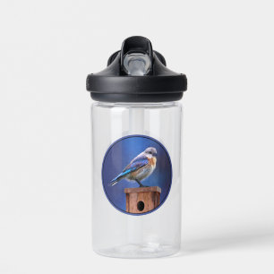 Bluebird (weibliche Malerei) - Original Bird Art Trinkflasche
