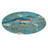 Bluebird William Morris Inspiriert Türkis Schneidebrett (Ecke)