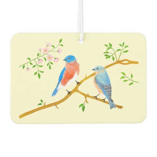 Bluebirds Air Freshener Autolufterfrischer (Vorderseite)
